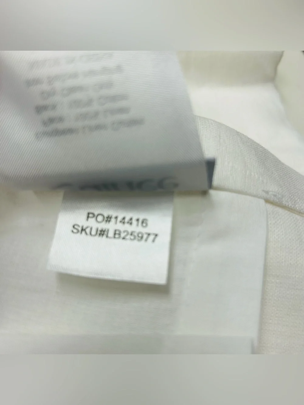 QUINCE Set Of 2 48x84 European Linen Curtains White 8733